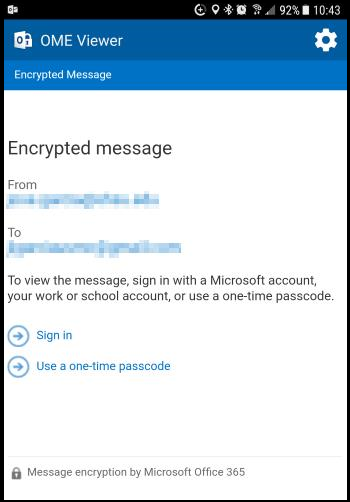 office 365 message encryption viewer for mac computers